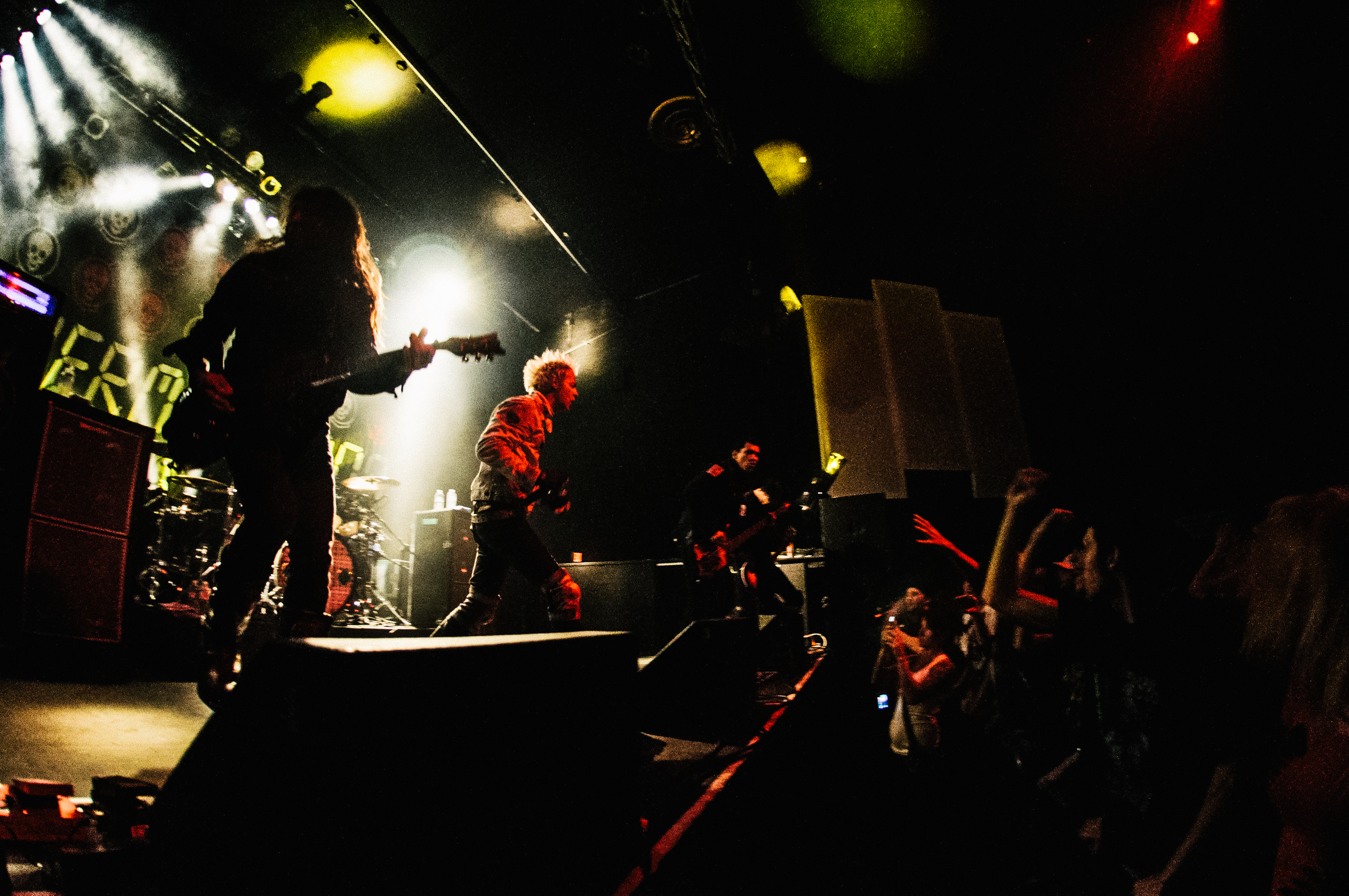 Powerman 5000 performing at Rickshaw Theatre, Vancouver - concert photography by Michael Caswell