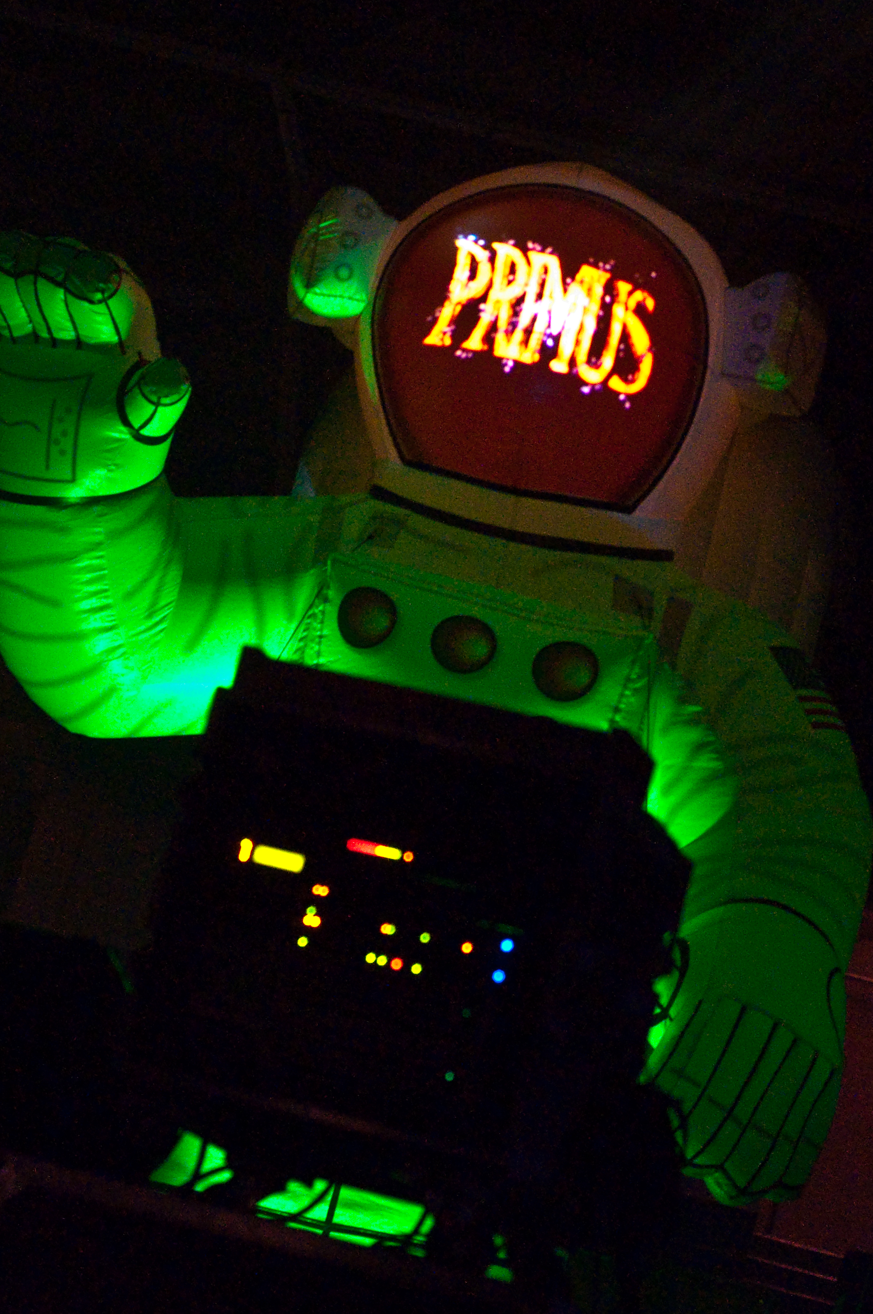 Primus performing at PNE Forum, Vancouver - concert photography by Michael Caswell
