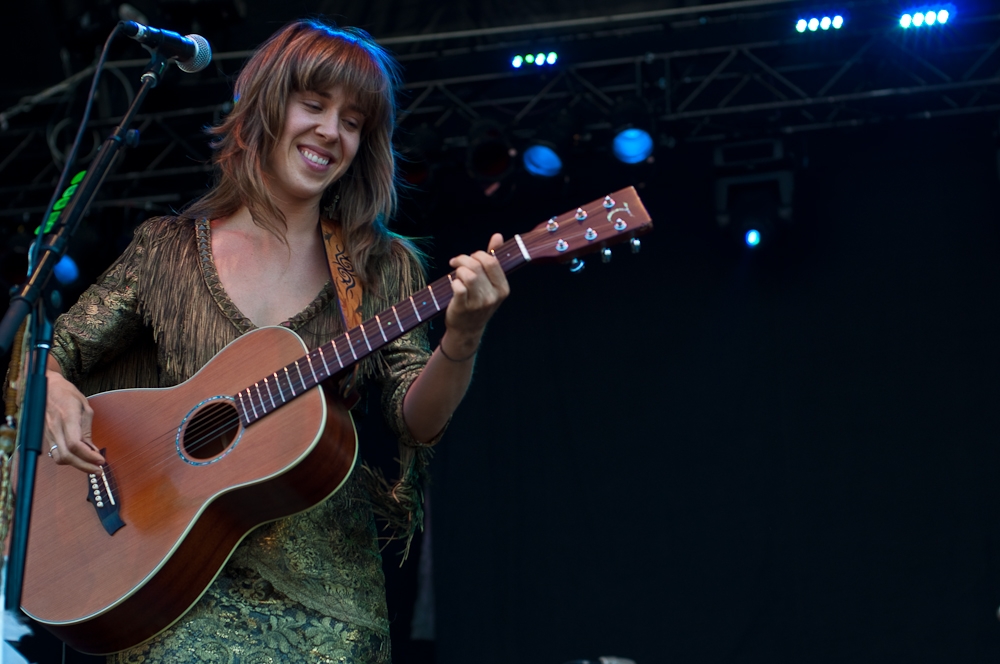 Serena Ryder performing at Burnaby Blues + Roots Festival, Vancouver - concert photography by Michael Caswell