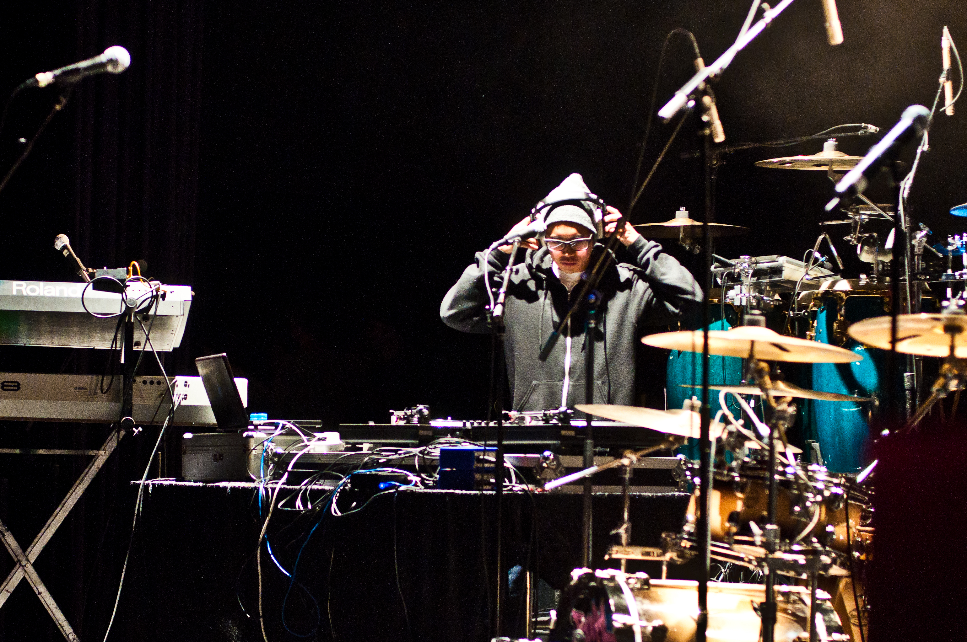 Shad performing at Commodore Ballroom, Vancouver - concert photography by Michael Caswell