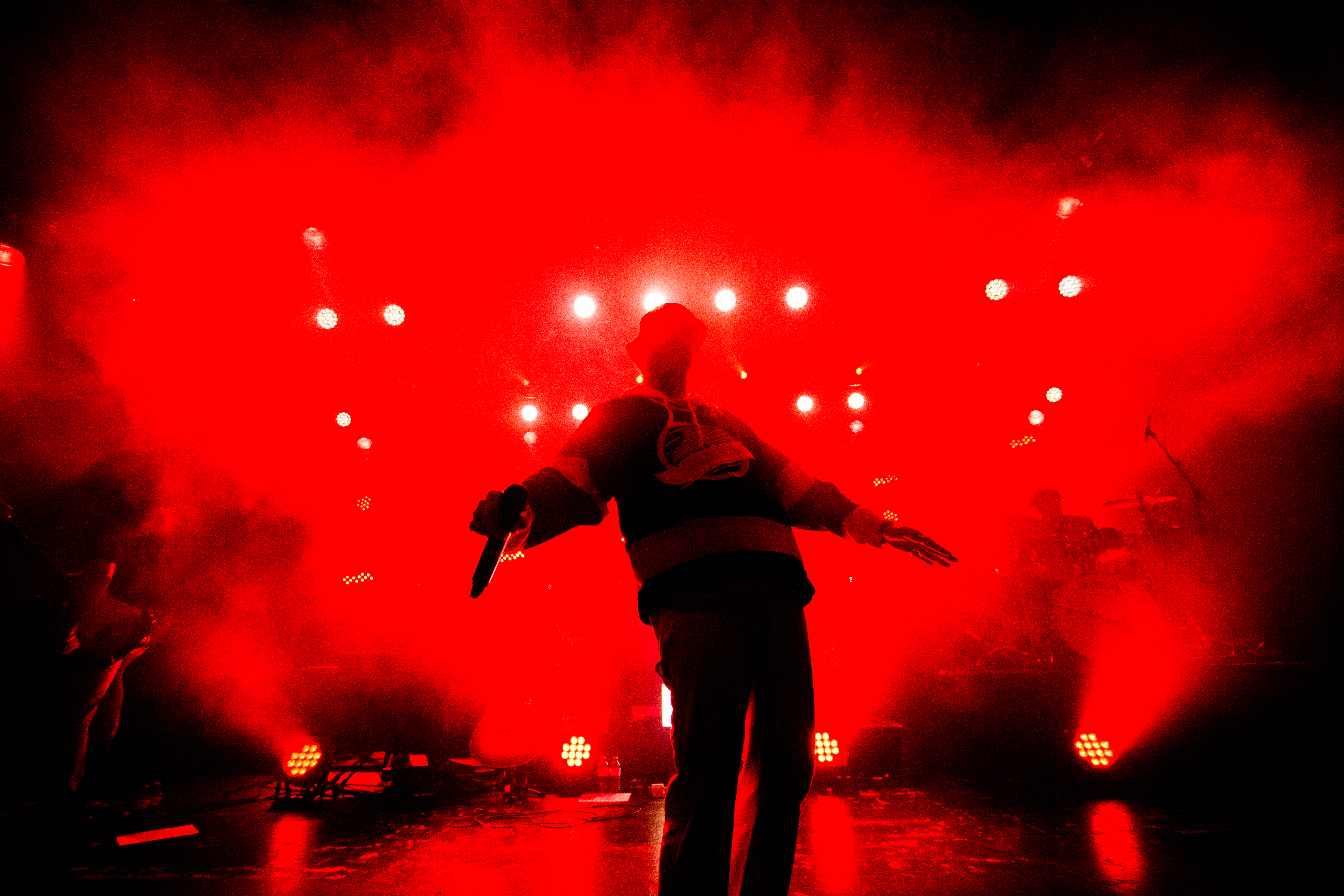 SonReal performing at Commodore Ballroom, Vancouver - concert photography by Michael Caswell