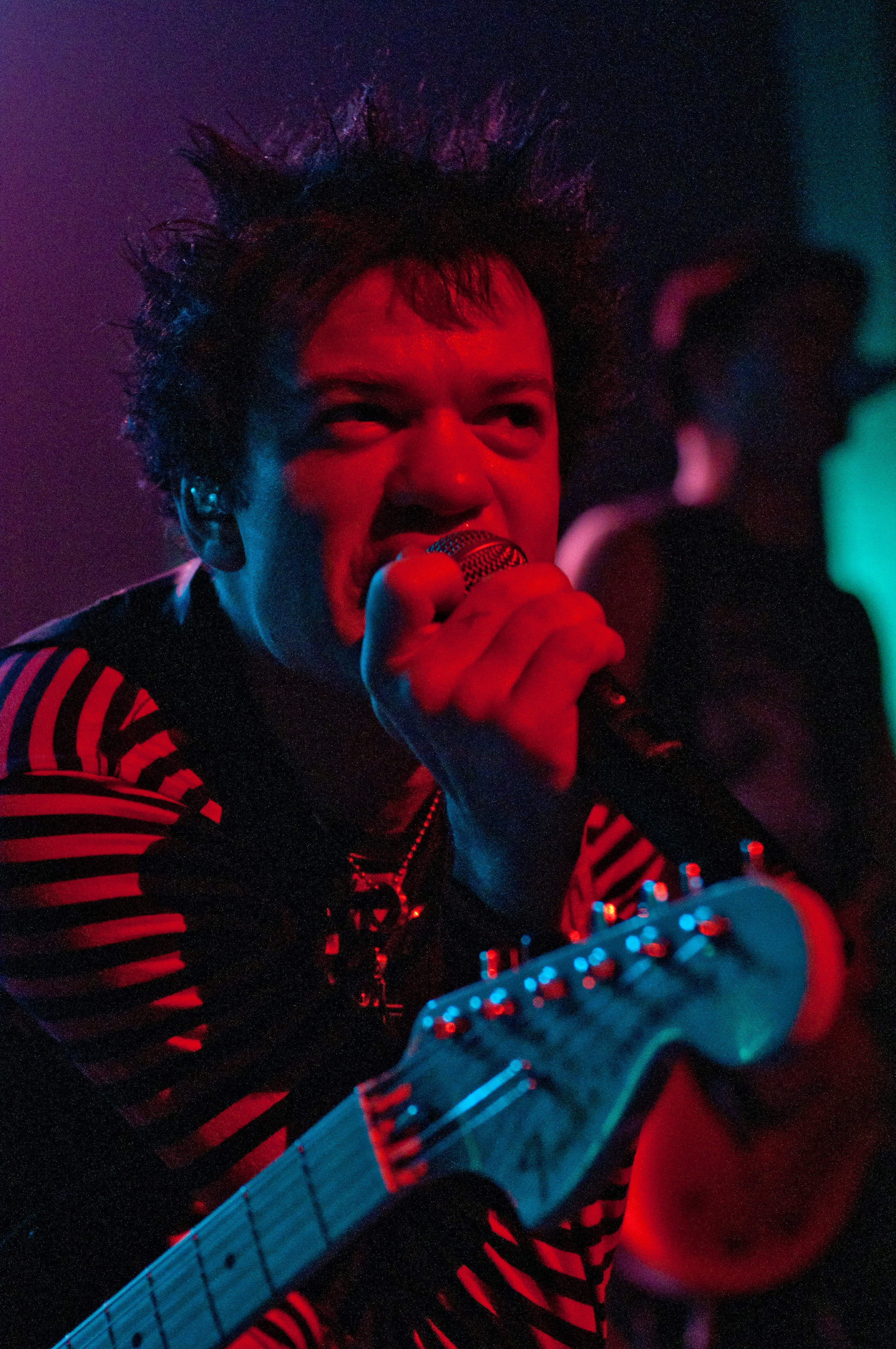 Sum 41 performing at Vogue Theatre, Vancouver - concert photography by Michael Caswell