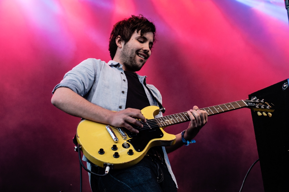 Telekinesis performing at Sasquatch!, George, WA - concert photography by Michael Caswell