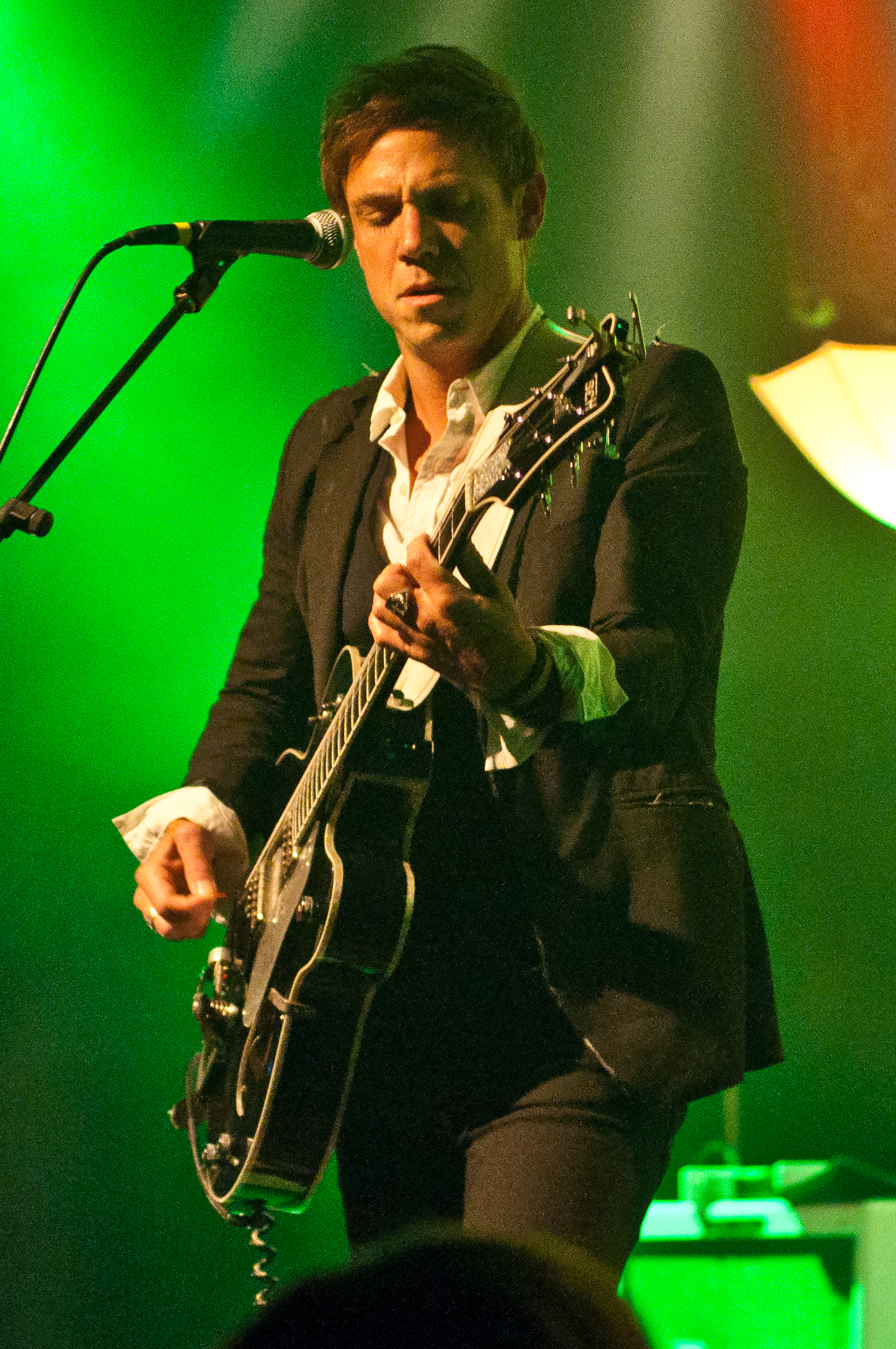 The Airborne Toxic Event performing at Commodore Ballroom, Vancouver - concert photography by Michael Caswell