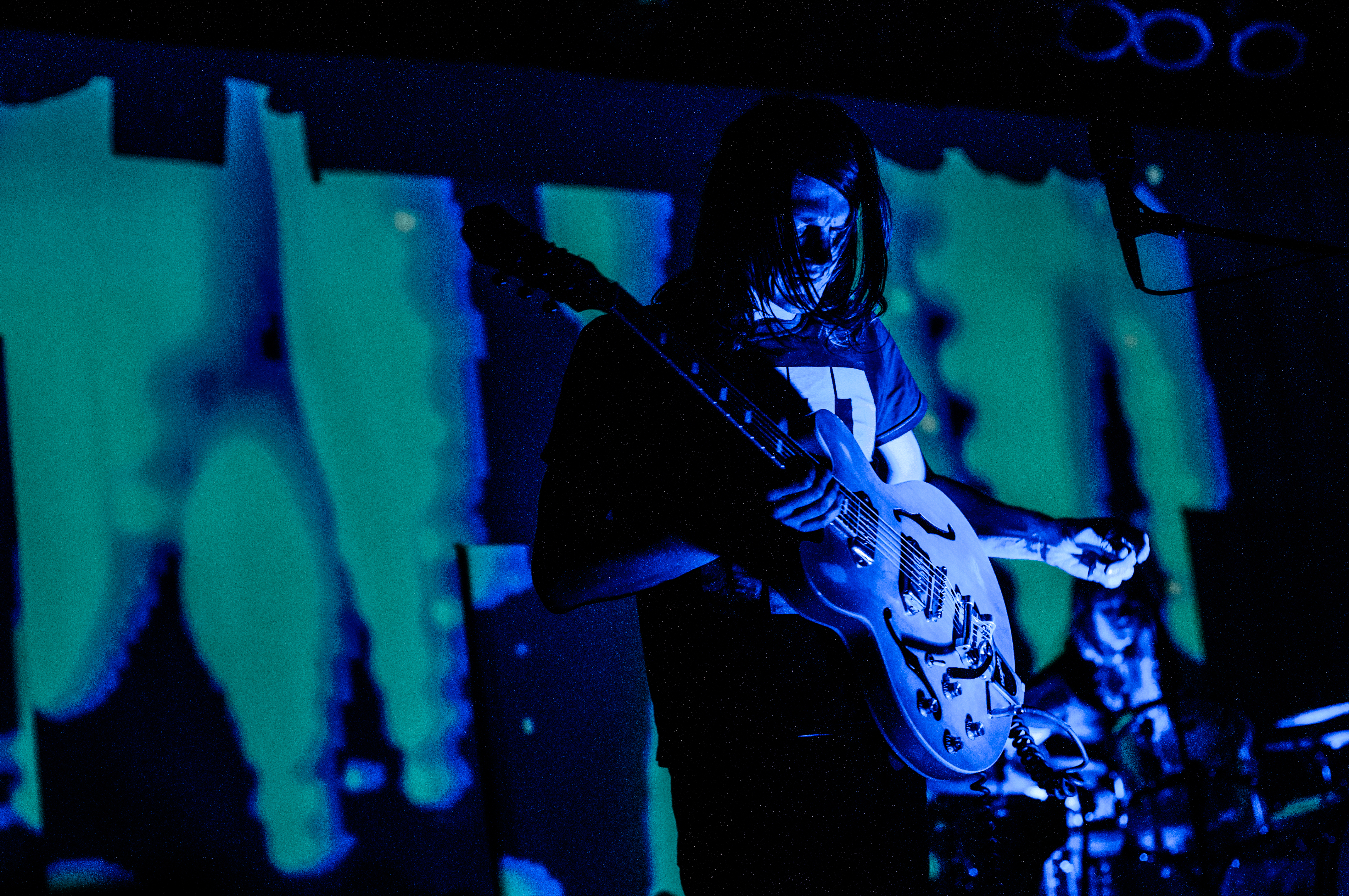 The Black Angels performing at Commodore Ballroom, Vancouver - concert photography by Michael Caswell