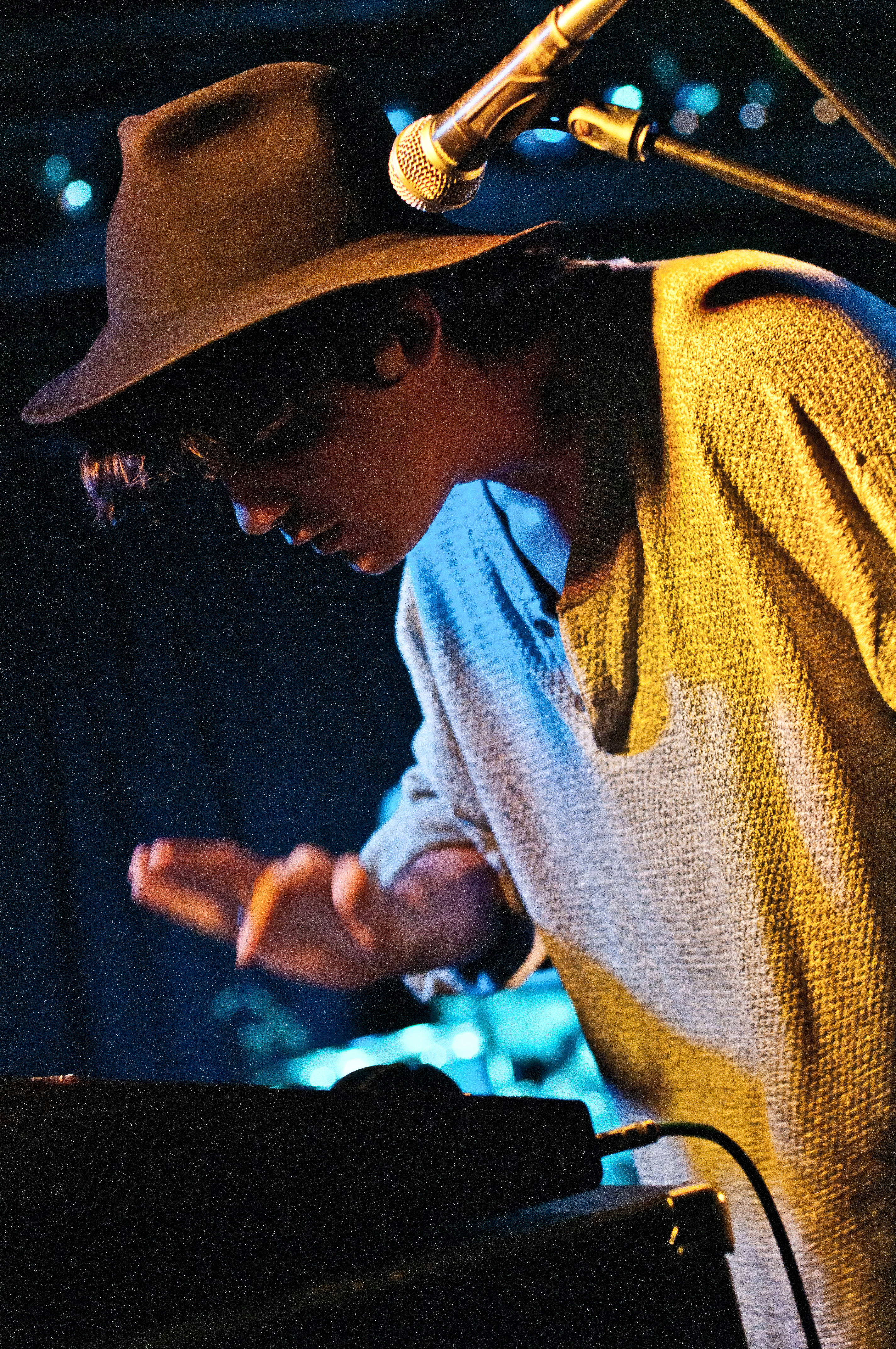 The Chain Gang Of 1974 performing at Biltmore Cabaret, Vancouver - concert photography by Michael Caswell