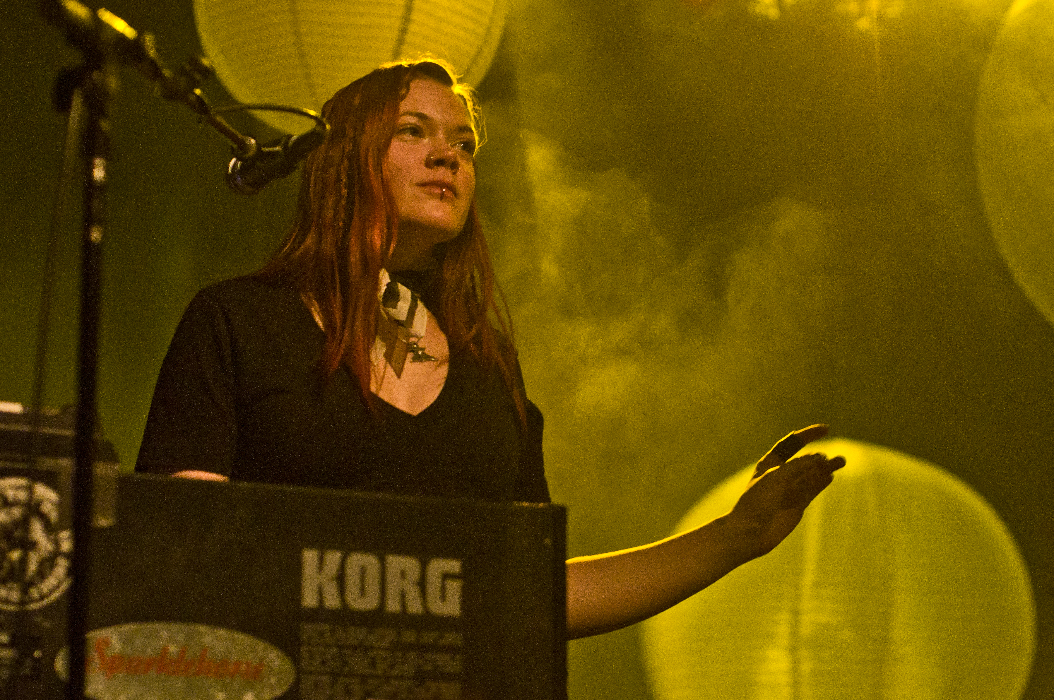 The Dandy Warhols performing at Bumbershoot, Vancouver - concert photography by Michael Caswell
