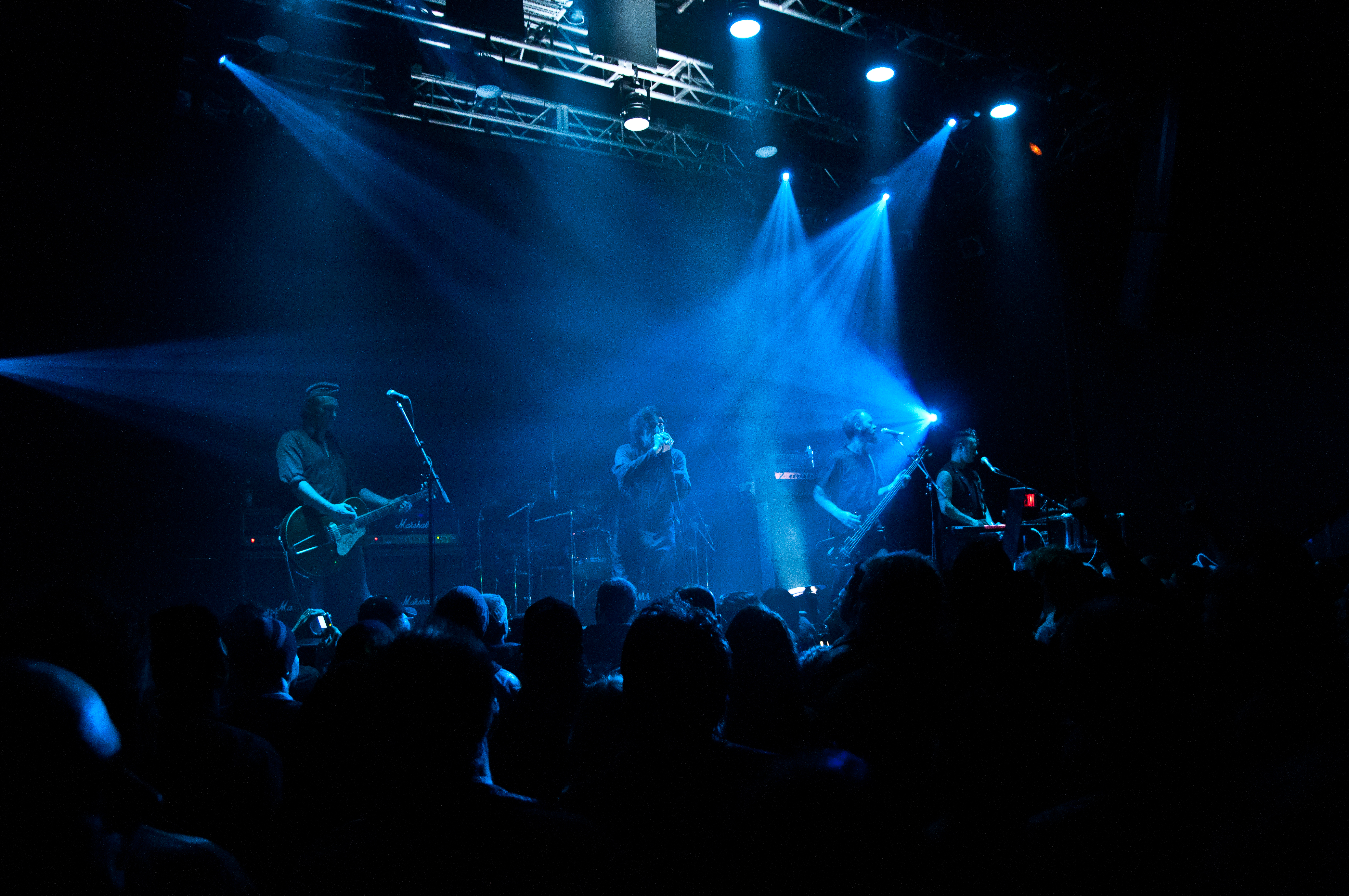 The Killing Joke performing at VENUE, Vancouver - concert photography by Michael Caswell