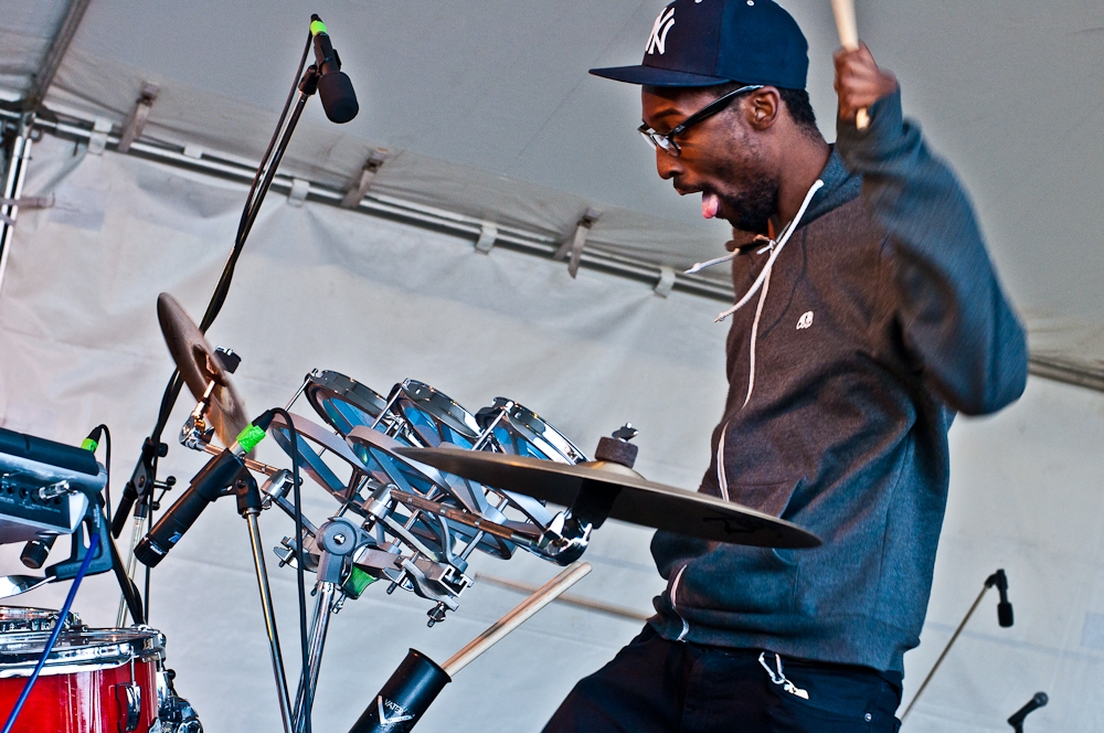 The Knocks performing at Rifflandia, Vancouver - concert photography by Michael Caswell