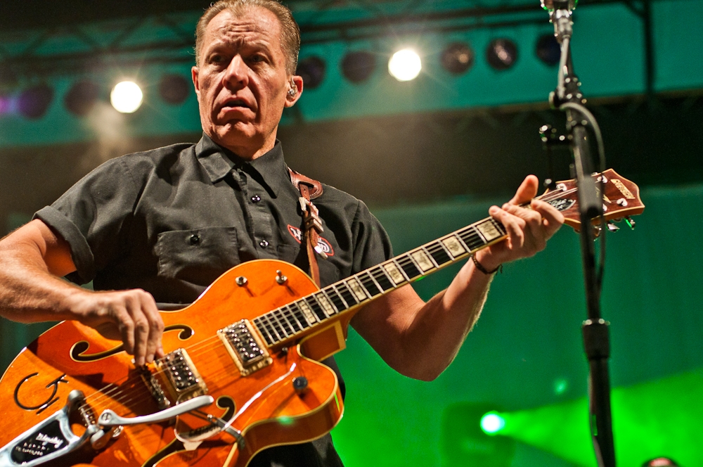 The Reverend Horton Heat performing at Bumbershoot, Vancouver - concert photography by Michael Caswell