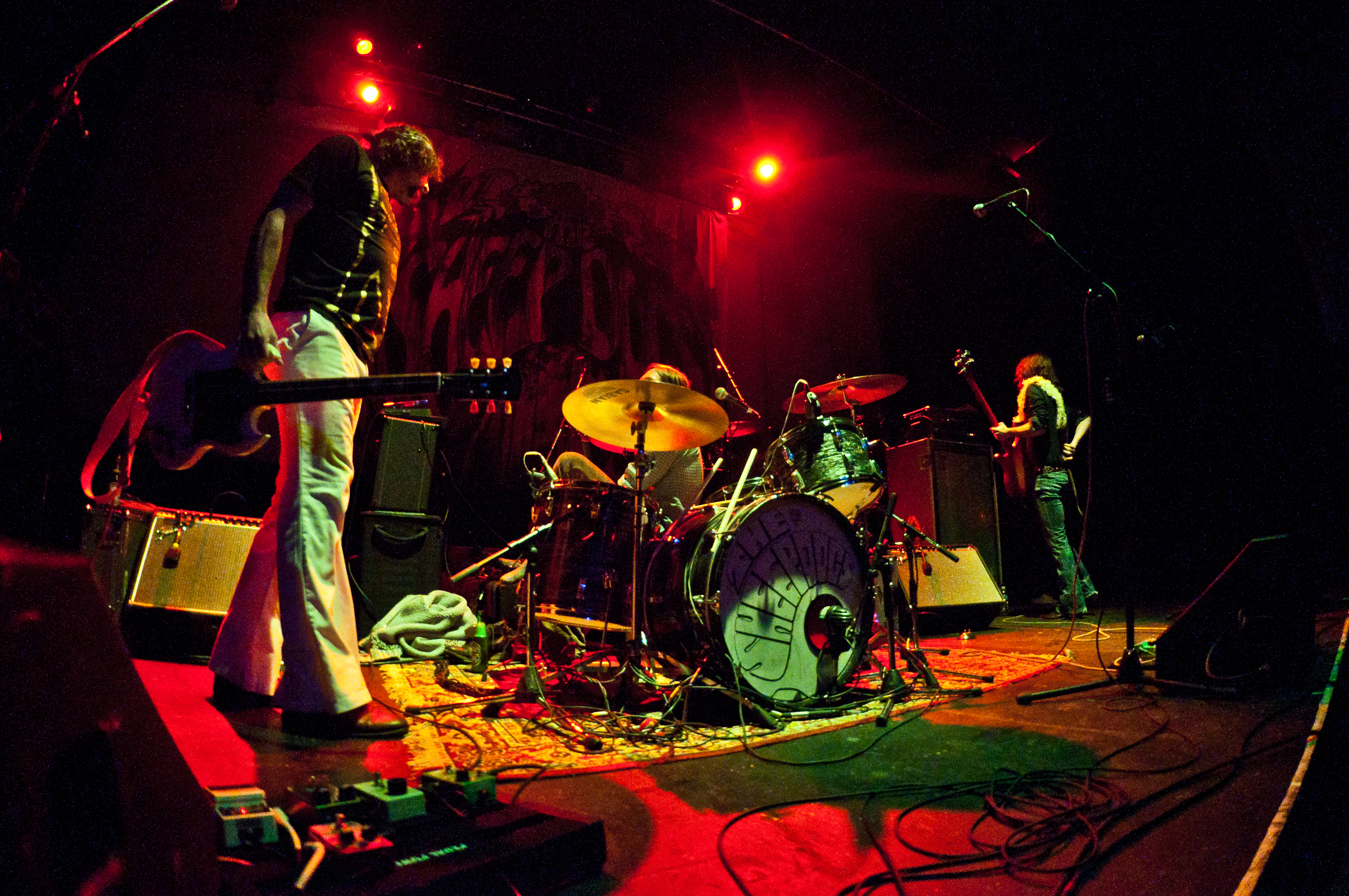 The Sheepdogs performing at Rickshaw Theatre, Vancouver - concert photography by Michael Caswell