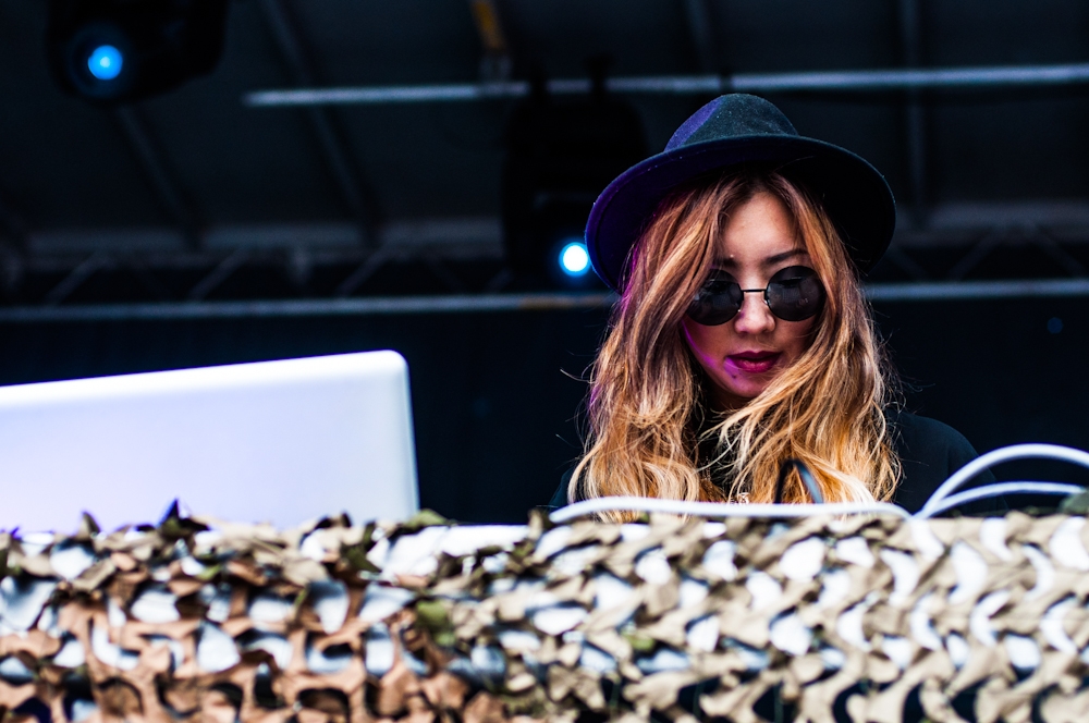 TOKiMONSTA performing at Fullflex Express, Vancouver - concert photography by Michael Caswell