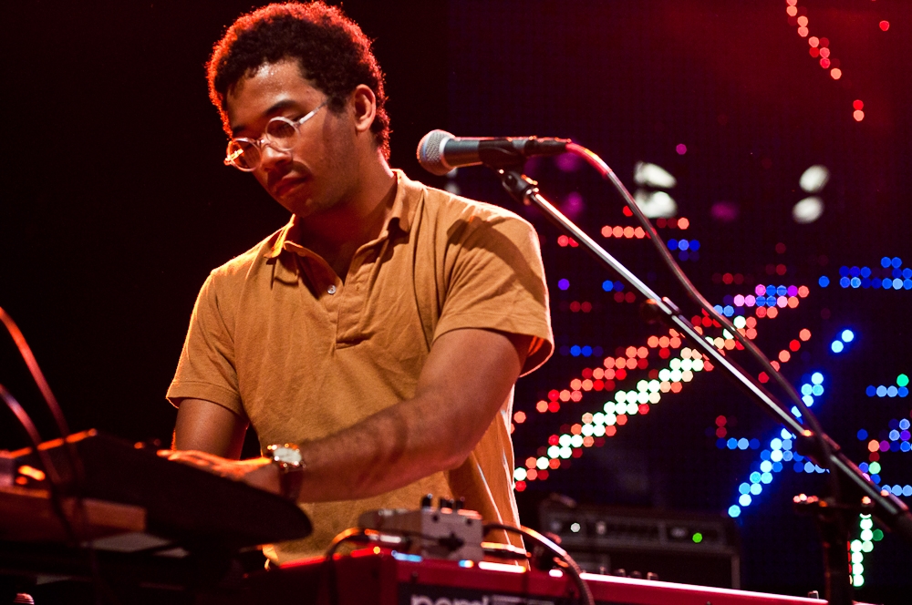 Toro Y Moi performing at Bumbershoot, Vancouver - concert photography by Michael Caswell