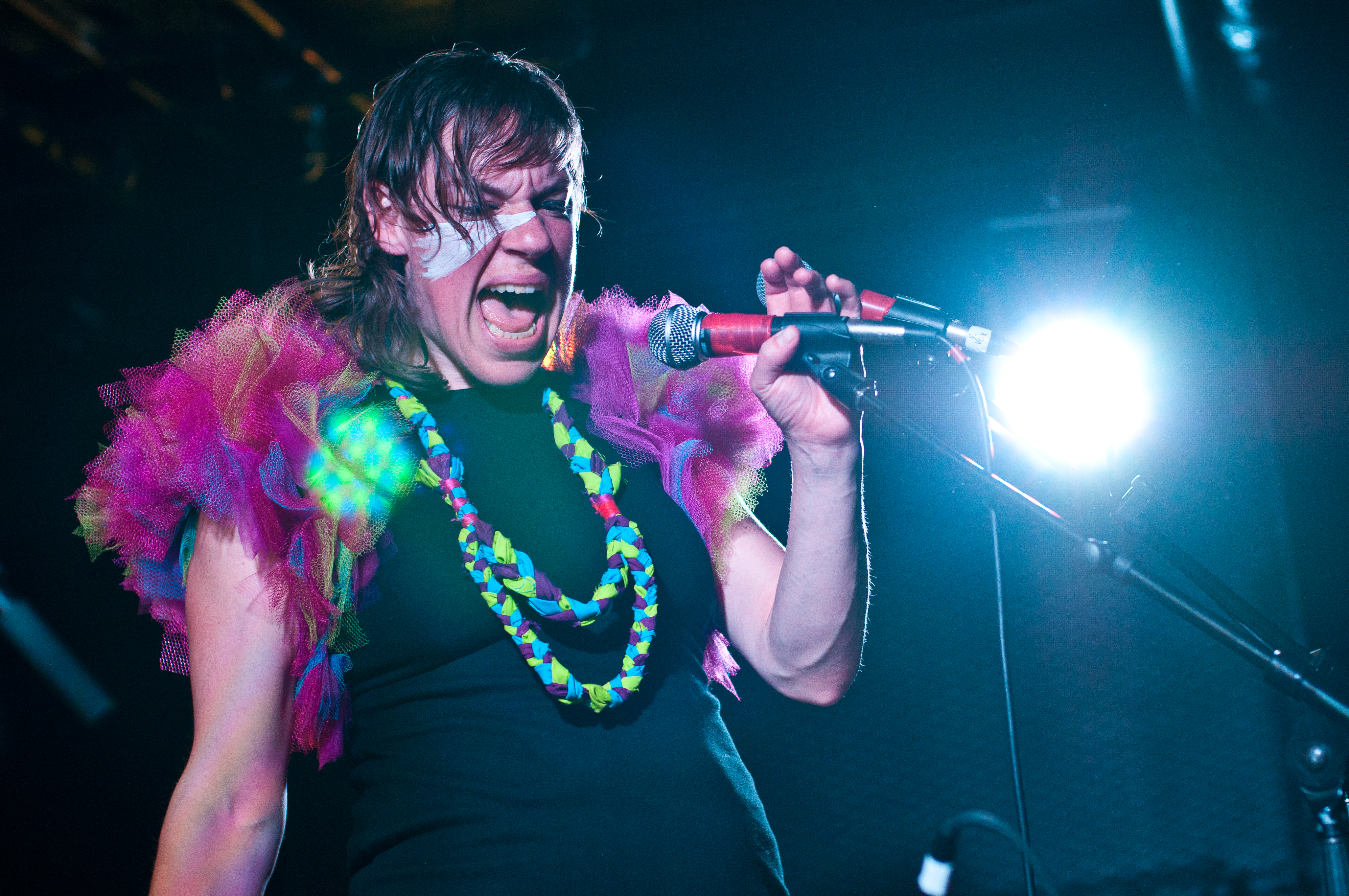 Tune Yards performing at Biltmore Cabaret, Vancouver - concert photography by Michael Caswell