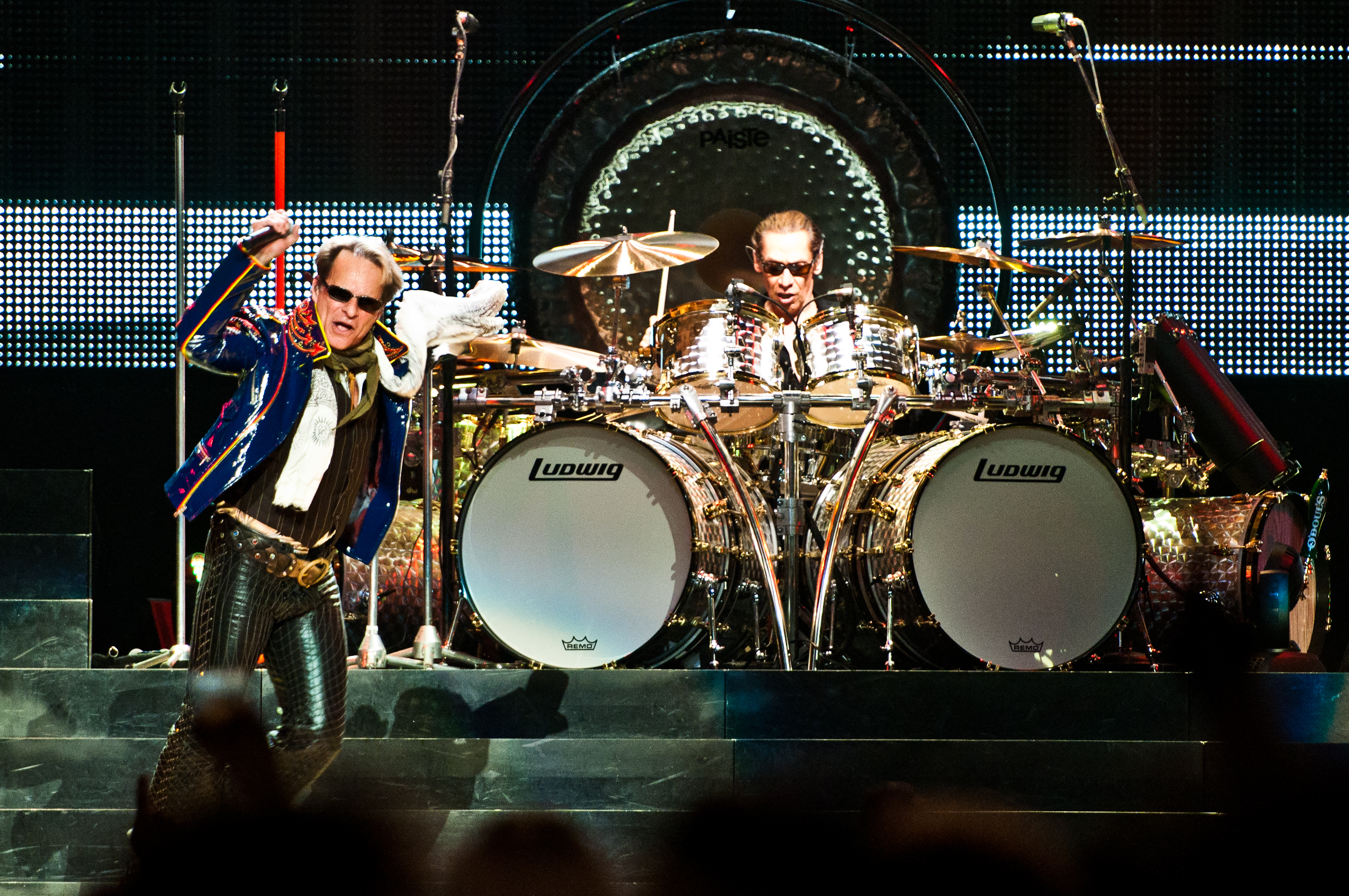 Van Halen performing at Rogers Arena, Vancouver - concert photography by Michael Caswell