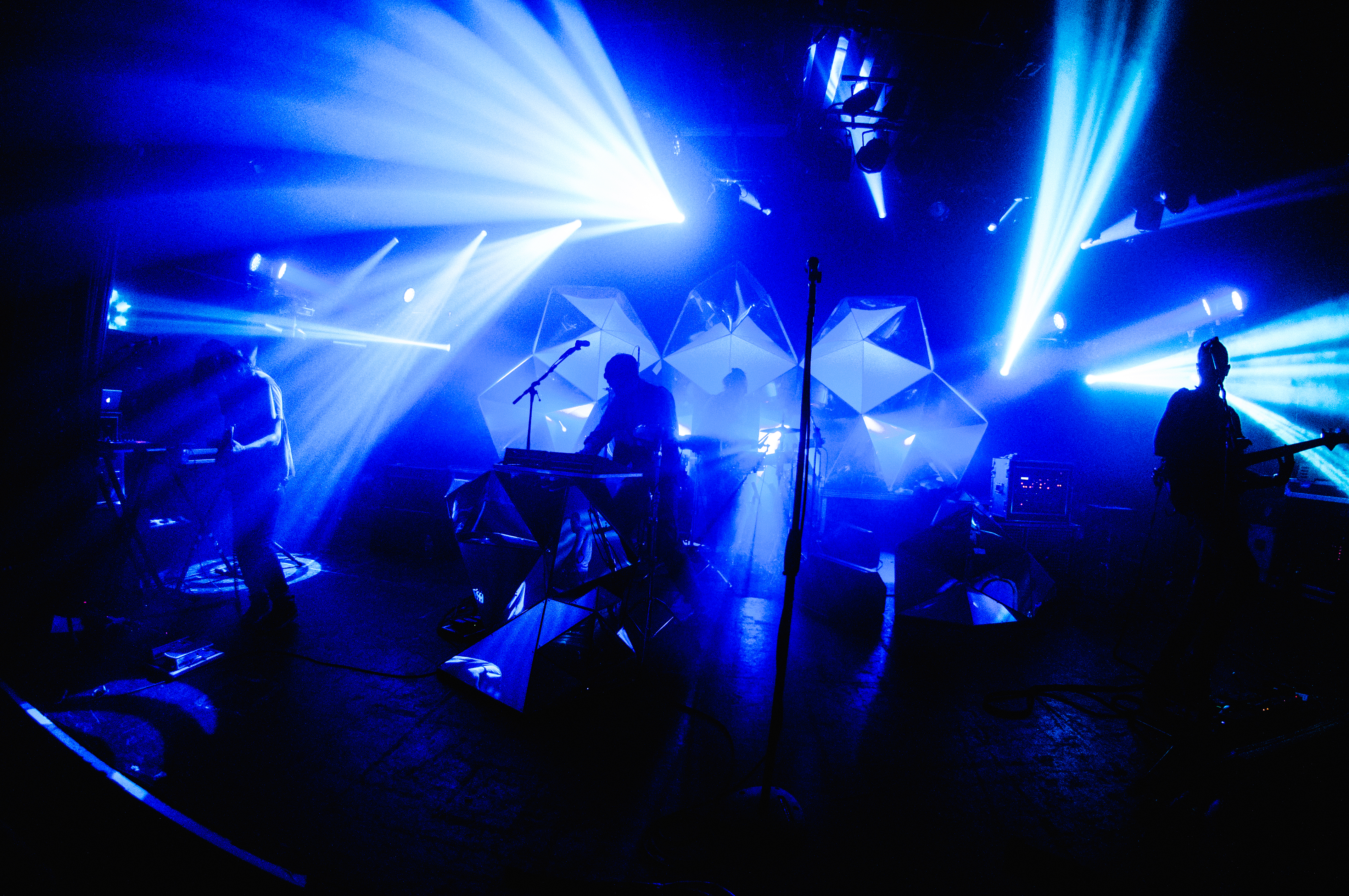 Yeasayer performing at Commodore Ballroom, Vancouver - concert photography by Michael Caswell