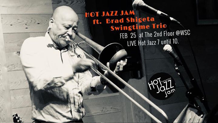 Hot Jazz Jam Ft Brad Shigeta Swingtime Trio At The 2nd