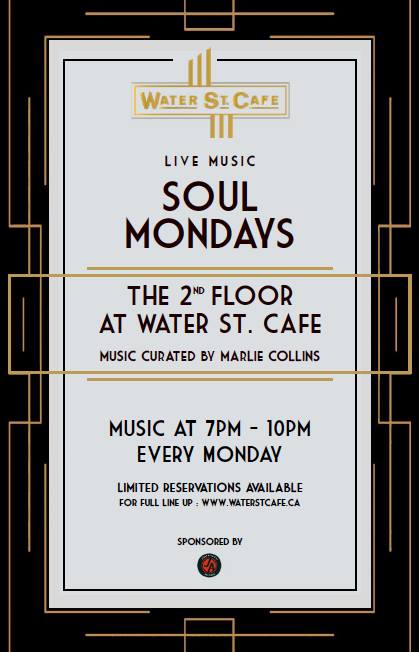 Soul Mondays Six Figures Live At The 2nd Floor Gastown