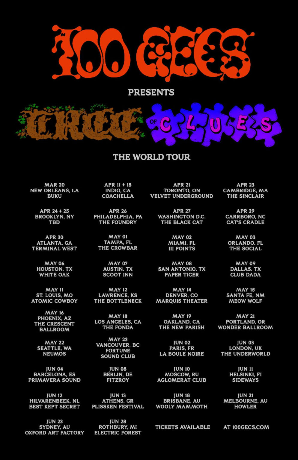 News 100 gecs Announce Headlining World Tour SCENE IN THE DARK