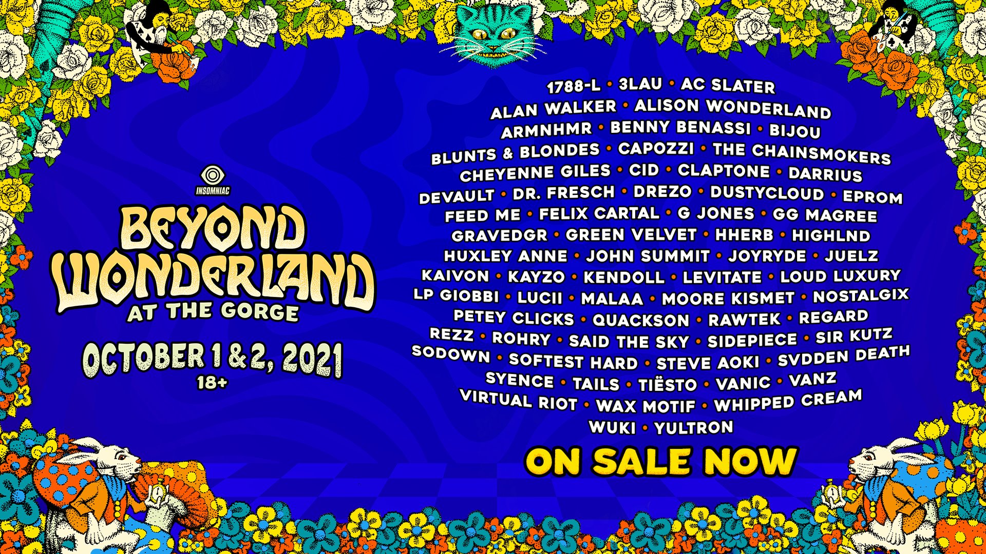 beyond wonderland gorge 2021