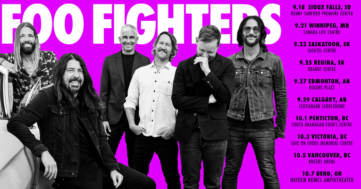 News Foo Fighters Live in North America 2022 Shows Added SCENE IN