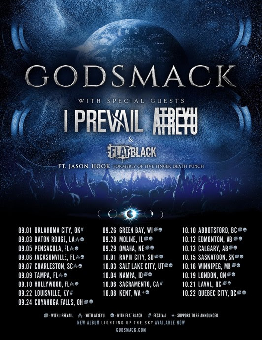 News Godsmack Announce Additional 2023 North America Tour Dates