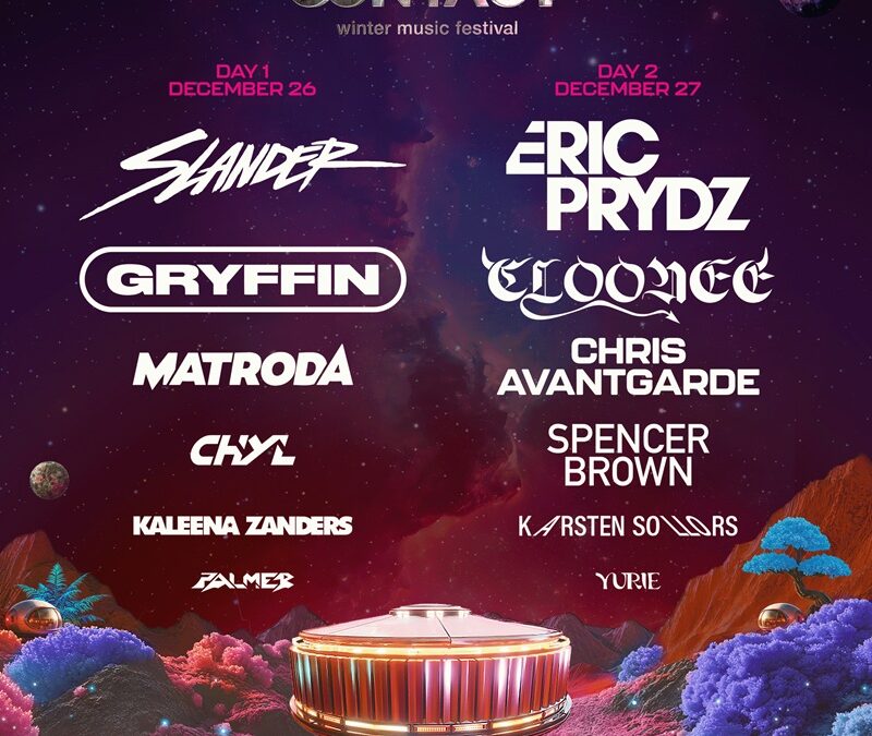 News: Slander And Eric Prydz To Headline Contact Winter Music Festival 2025
