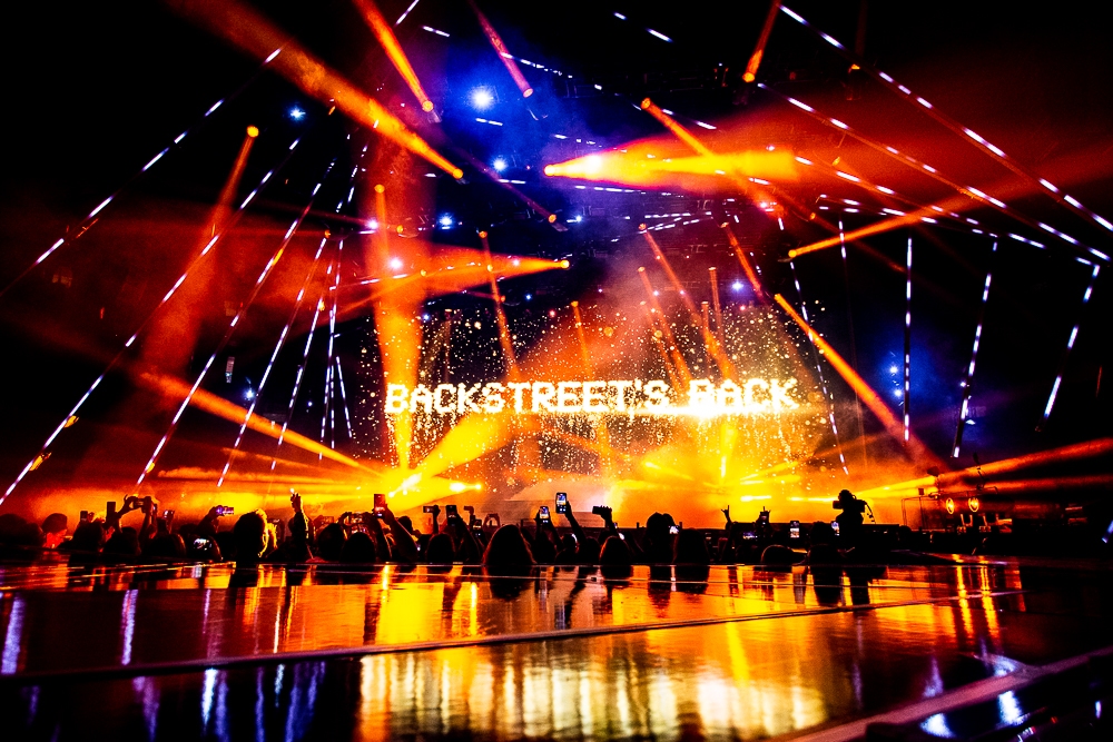 Photos Backstreet Boys Rogers Arena Aug 24 2022 SCENE IN THE DARK