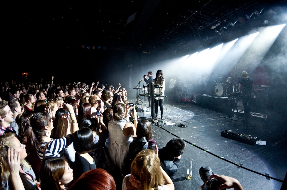 Photos The Naked Famous Commodore Ballroom Oct Scene In The Dark